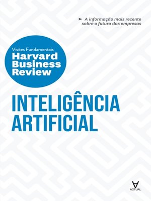 cover image of Inteligência Artificial